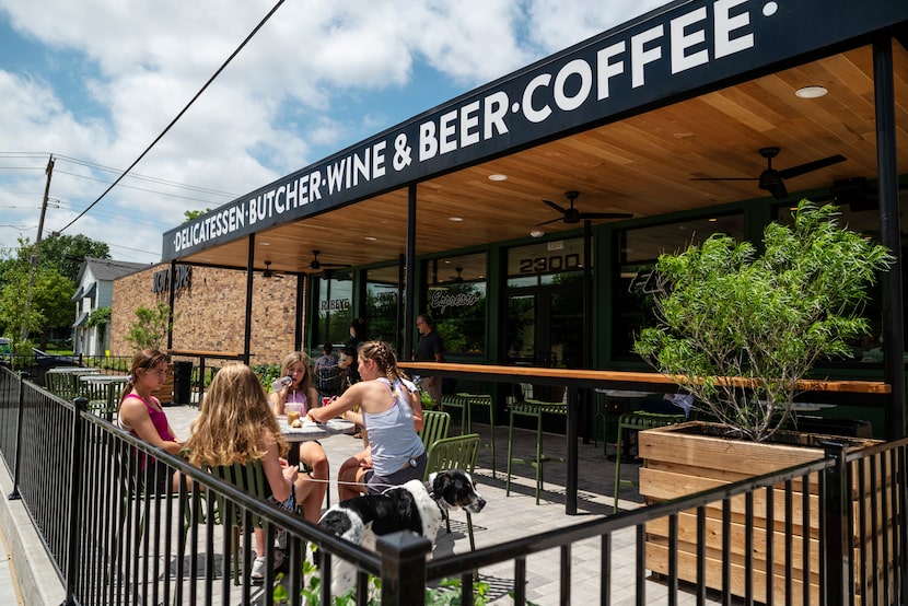 When Roy Pope Grocery reopened in Fort Worth in 2021, it had a new patio, coffee and wine bar.