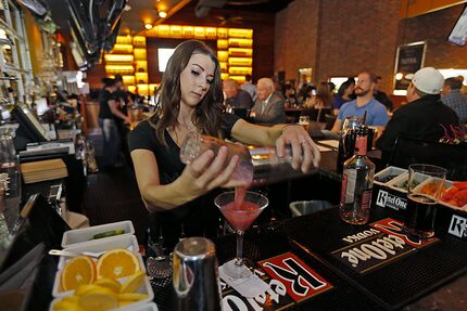 In addition to moonshine, Mash'd has a full bar with wine, beer and spirits.