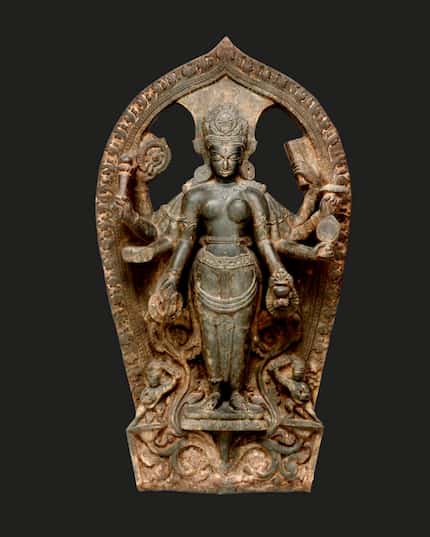 The object shown here is being returned to Nepal after the Dallas Museum of Art, the FBI and...
