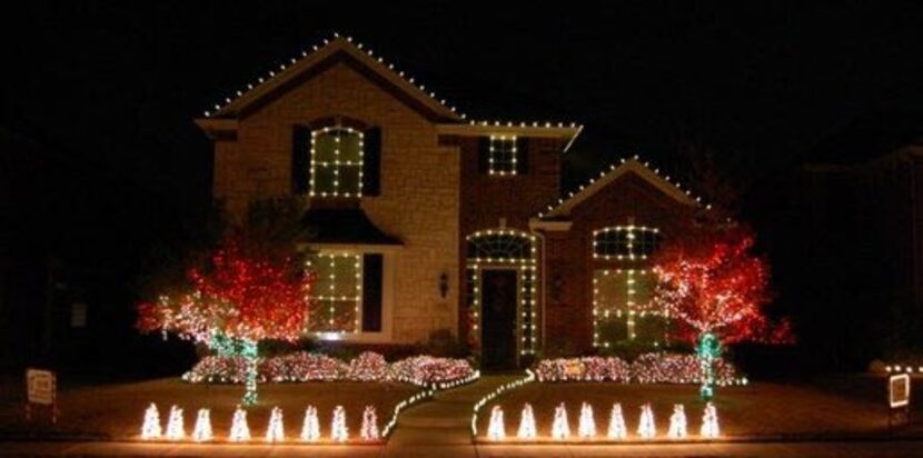 2857 Nightwind Court, Frisco: This amazing residential display is free to the public and has...