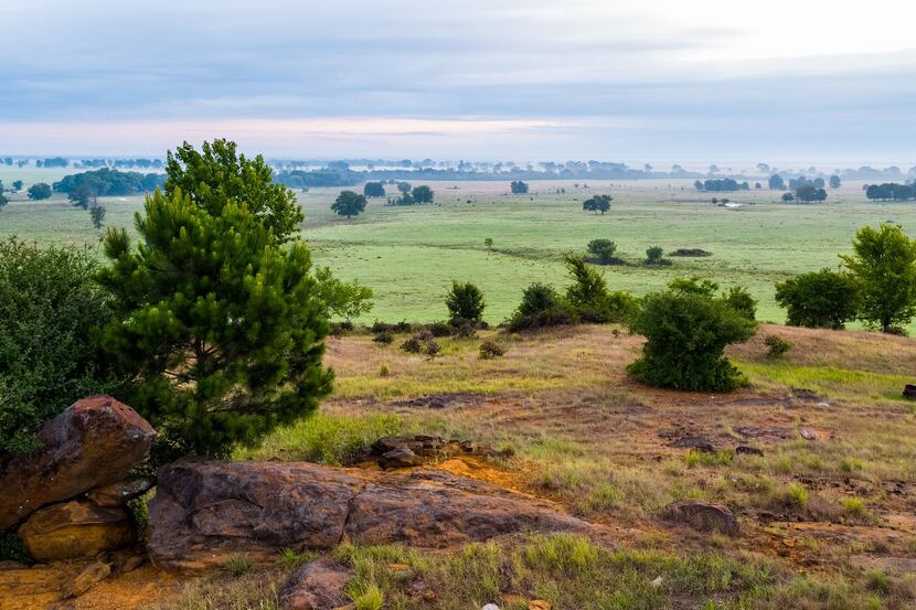 The KB Carter Ranch is midway between Dallas and Houston.