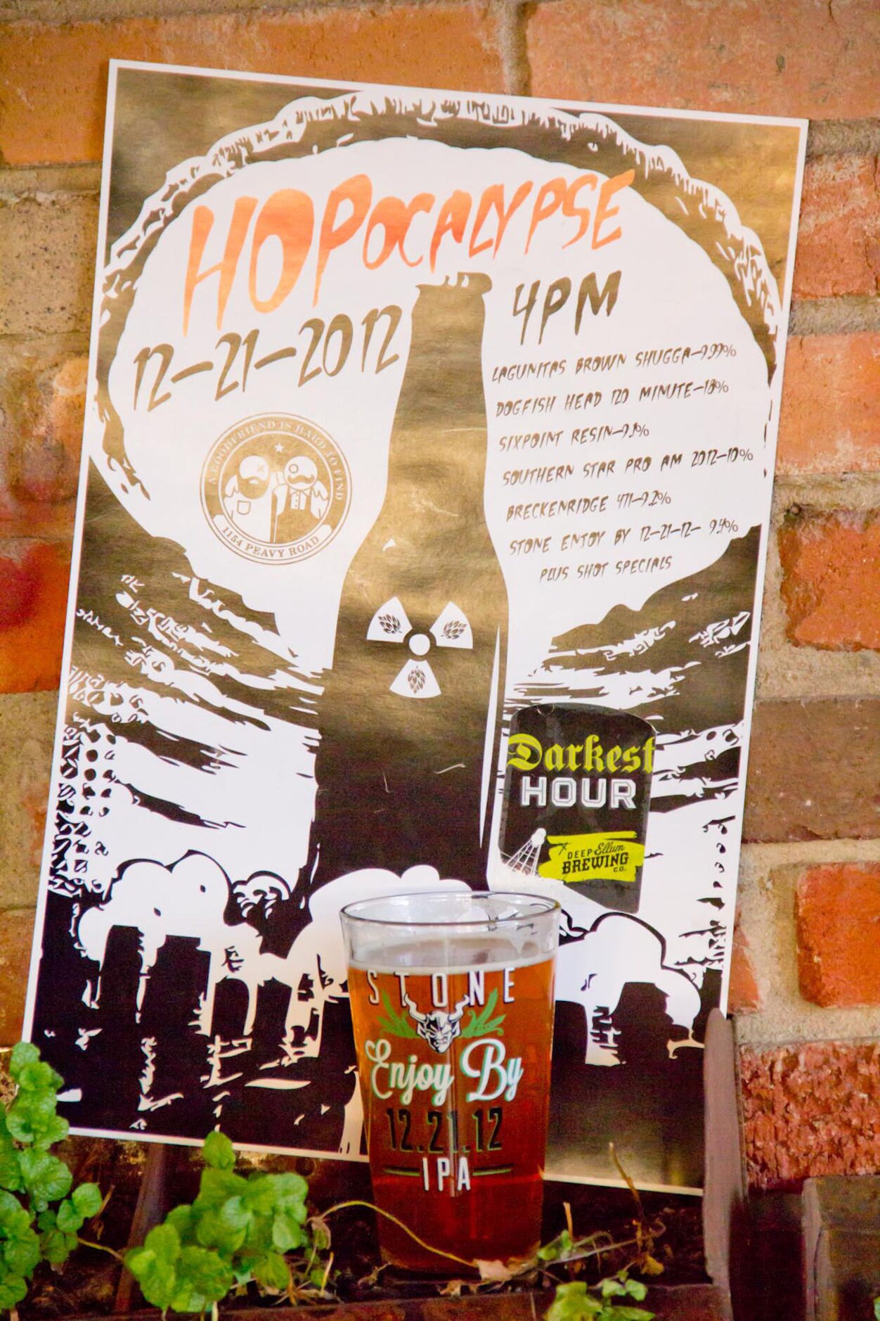 Goodfriend Beer Garden's "Hopocalypse" party on 122112 in Dallas Texas.