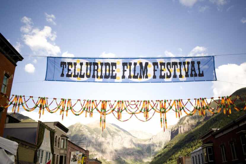 The annual Telluride Film Festival runs Aug. 29 through Sept. 2.