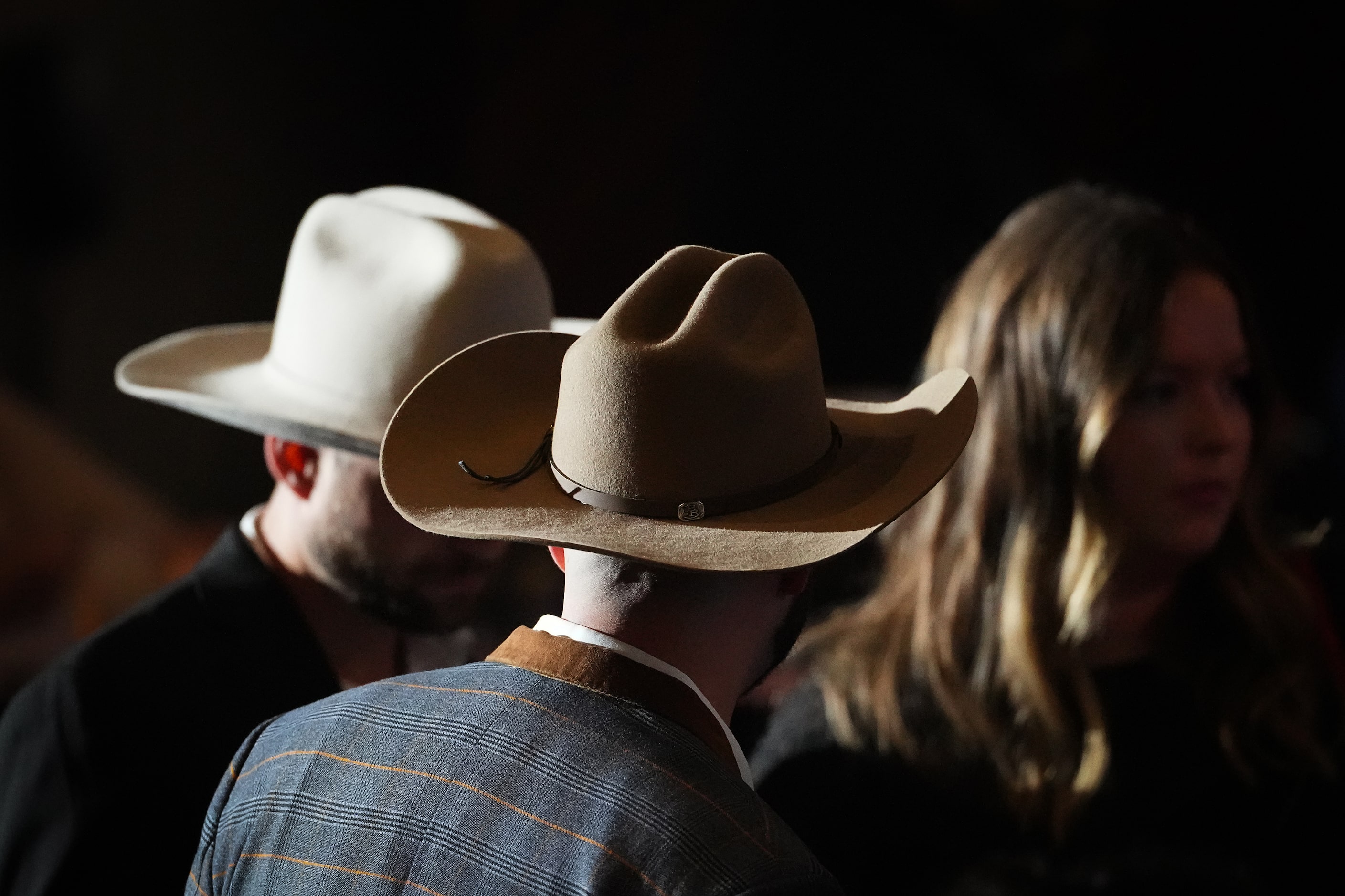 Supporters await election returns during an election night watch party for Sen. Ted Cruz,...