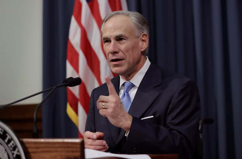 Gov. Greg Abbott announces that there will be a special session of the Legislature in July.