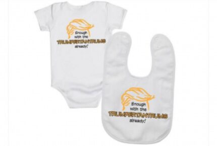  Screenshot of TedCruz.org "Trumpertantrum" baby gear.