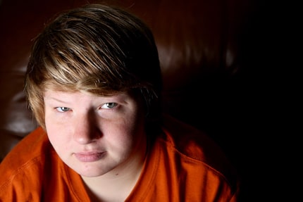 Lauren Kavanaugh pictured on December 23, 2013 at her home in Canton.