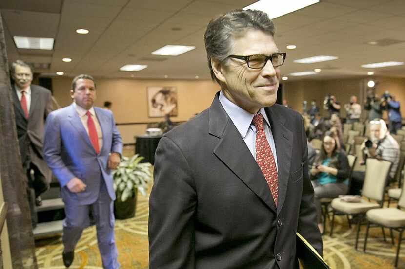 
Rick Perry discounts the notion that the legal setback in his case on abuse of office...