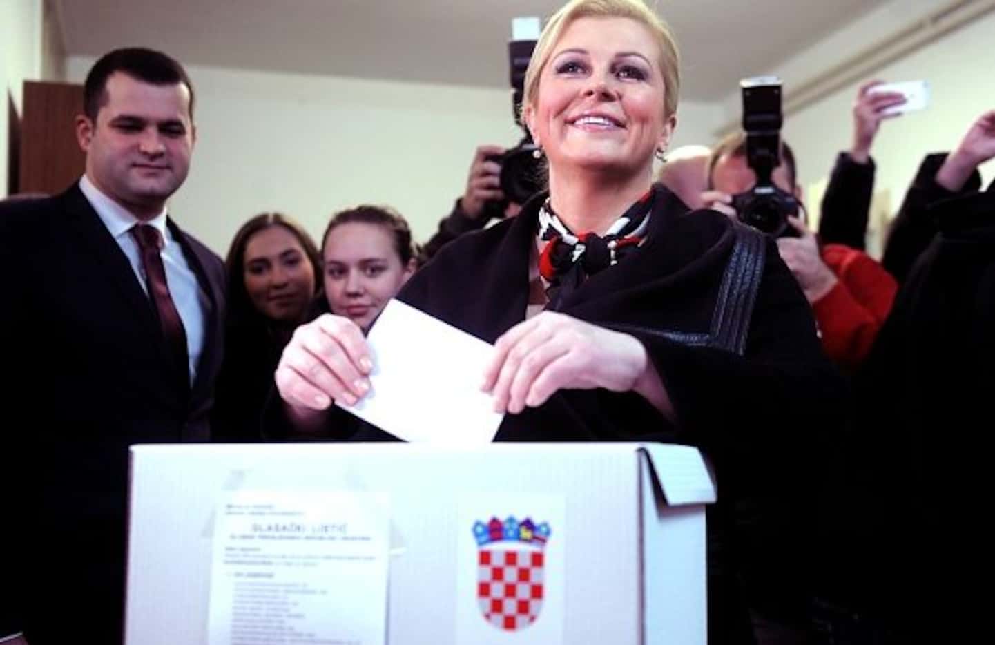 
				Kolinda Grabar-Kitarovic es presidenta de Croacia desde 2012
				