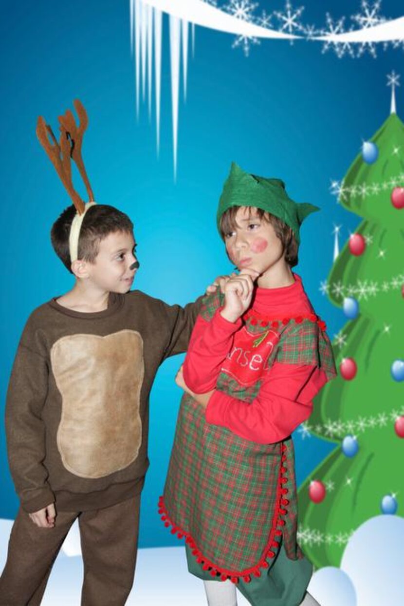 
Timothy DeSimone (left) and Garrett Hale in “ ’Twas the Night Before Christmas”
