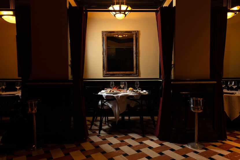 The alcoves in the back of Dakota's Steakhouse are some of the most sought-after seats. The...