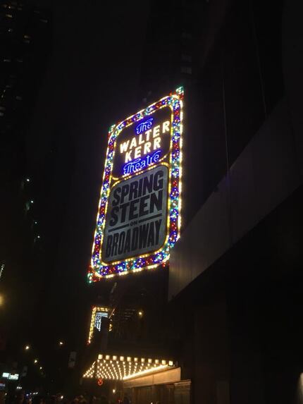 The Walter Kerr Theatre in New York City on March 1, 2018.