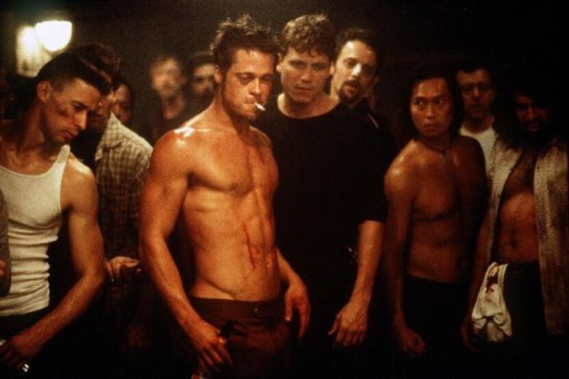 Brad Pitt (center) starred in Fight Club, a film that was underappreciated when it was...