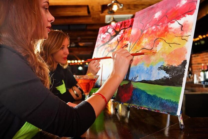 
Omni Barton Creek is offering a painting class Saturday, May 14 from 4-6pm on the Veranda.

