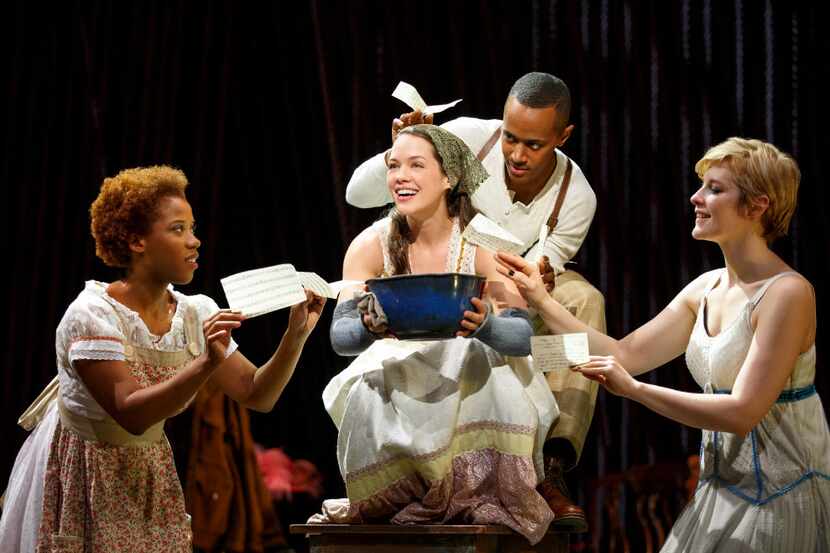 Laurie Veldheer as Cinderella in Into the Woods, the national tour of the Fiasco Theater...