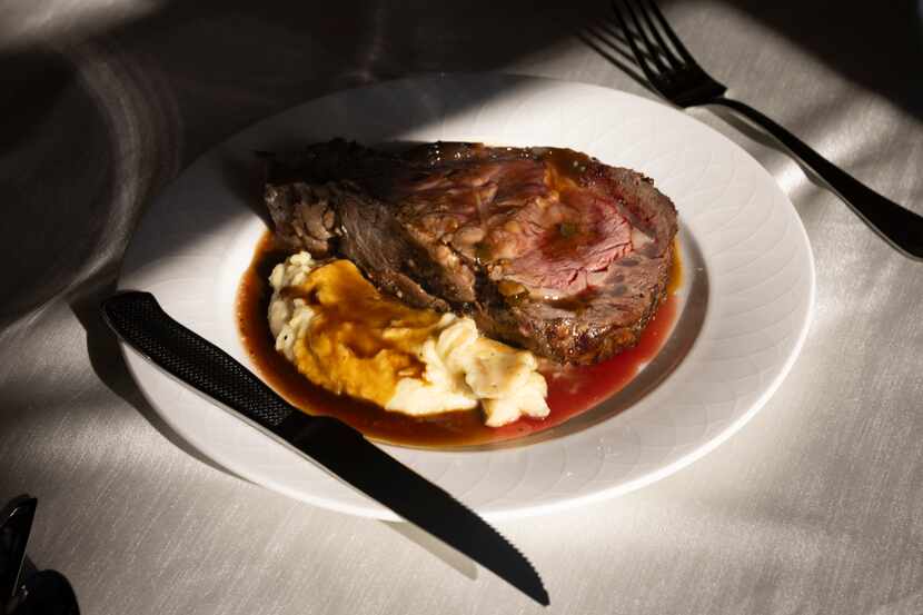 The 20-ounce "millionaire cut" is the biggest slice of prime rib at the new hotel restaurant...