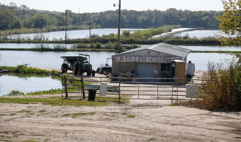 Catfish Corner, a decades-old business owned by Bill Benson, borders the south side of the...