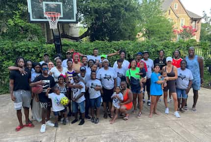 DeMarcus Ware (right) recently hosted a family reunion at his home in the Dallas area. Ware...