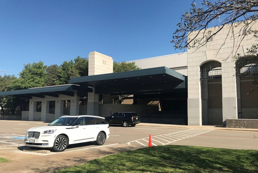 The entrance to the Arlington Museum of Art's new home at 1200 Ballpark Way. It was part of...