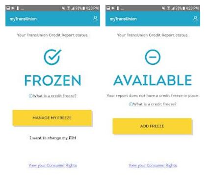 TransUnion is the first credit bureau to introduce an app to freeze and unfreeze a person's...