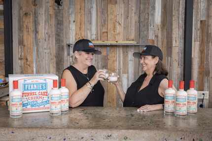 Life-long fairgoers Johnna McKee and Christi Erpillo have created a wine-based drink called...