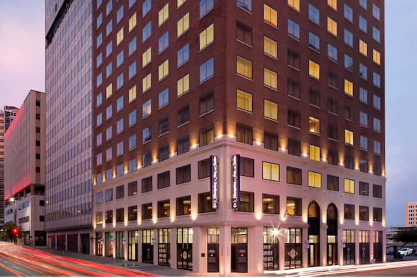 The sale includes the Hampton Inn, AC Hotel and Residence Inn on Commerce Street in downtown...