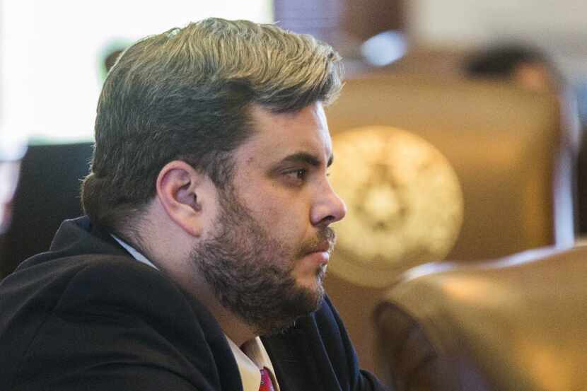 Rep. Jonathan Stickland, a Bedford Republican, says he cast the sole vote against a House...