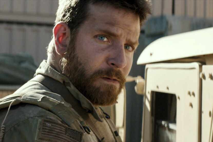 Bradley Cooper in a scene from "American Sniper."