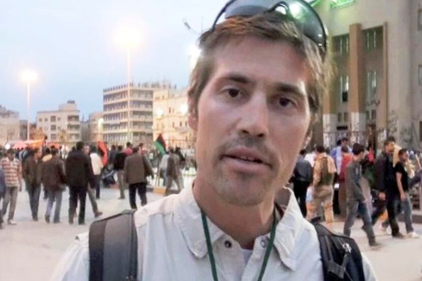 
James Foley was photographed in Benghazi, Libya, in 2011. 
