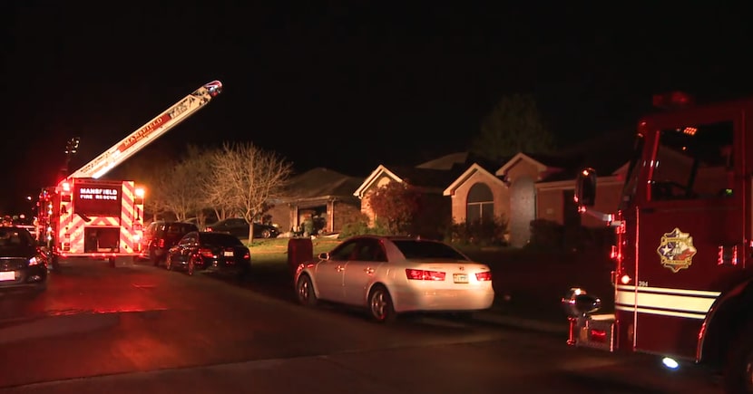 Fire crews at the scene of a fatal house fire in the 1700 block of Country Crest Lane in...