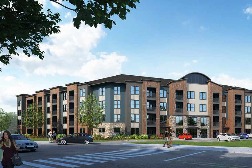 Palladium USA is building the 240-unit Palladium Oak Grove apartments in southern Fort Worth.