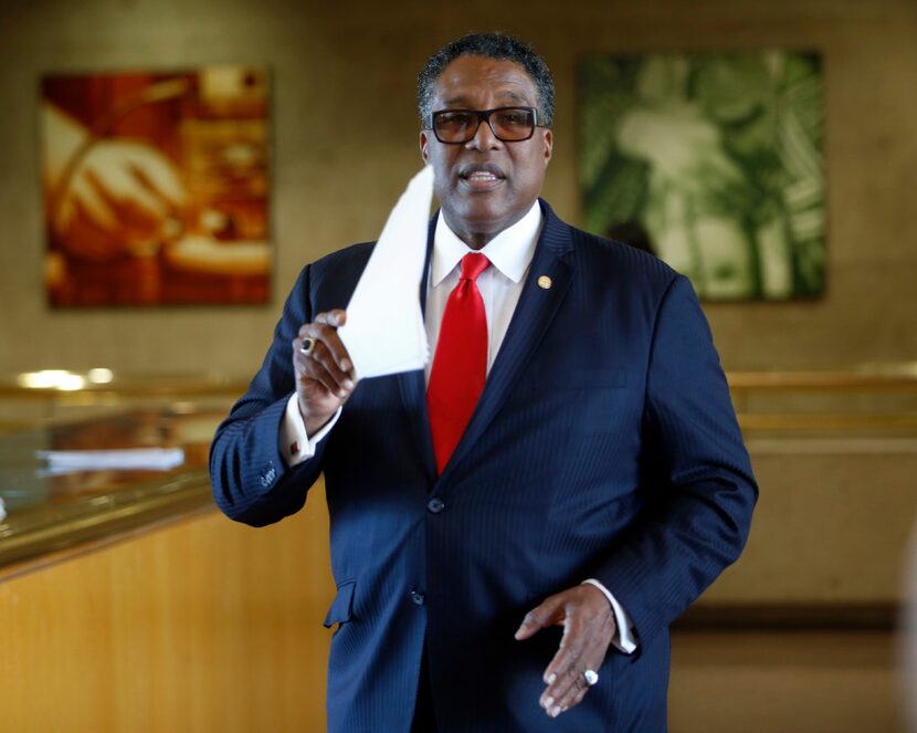 Dwaine Caraway, the former acting mayor and longtime city council member announces that he...