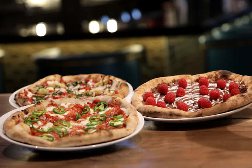 Pizza — both savory and sweet — is an option at the new Cut! by Cinemark in Frisco.