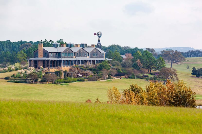 Barefoot Ranch is about an hour and 10 minutes southeast of Dallas.