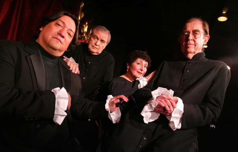 
From left, Rene Moreno (Don Juan), Jac Alder (the Devil), Cecilia Flores (Dona Ana), and...