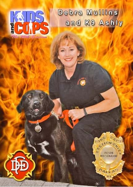 Ashly and her handler Section Chief Debra Mullins.