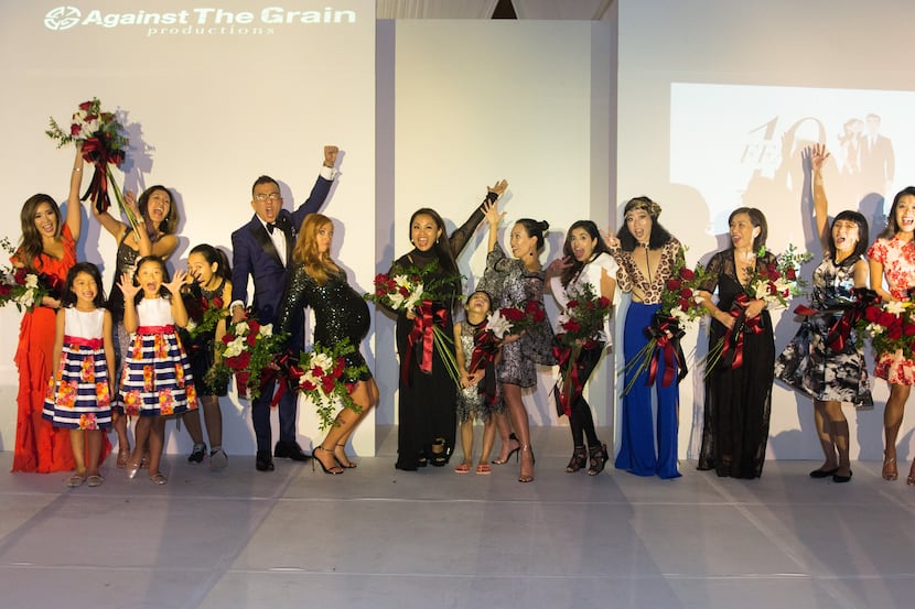 Designers for Against the Grain Productions Inc. hosted a Fashion for a Passion show...