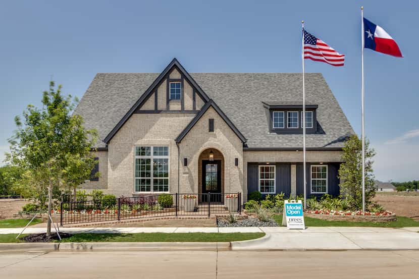 Drees Custom Homes' new models in the Viridian development  in Arlington are aimed at...