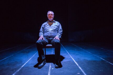 John S. Davies performs "Tongues" by Sam Shepard and Joseph Chaikin, one of six short plays...