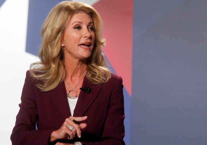 Wendy Davis accused Greg Abbott of using the words “a third-world country” in describing...