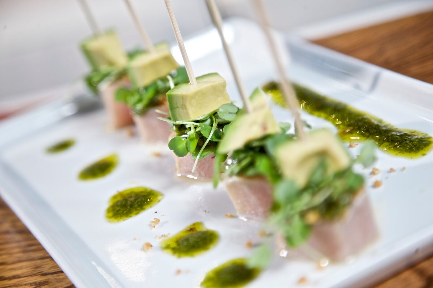 Ceviche verde at the original Revolver Taco Lounge. The new restaurant in Deep Ellum will...