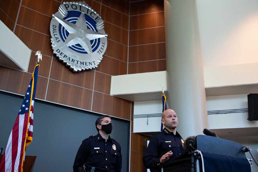 El jefe de policía, Eddie García, anunció que el DPD continuará investigando a Bryan Riser,...