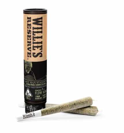 Willie Nelson launched a line of Willie's Reserve cannabis with his album "Last Man Standing."