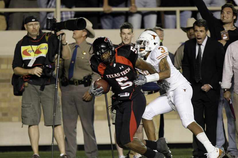 Texas Tech 39, Texas 33 (Nov. 1, 2008 in Lubbock): With the final seconds ticking off and...
