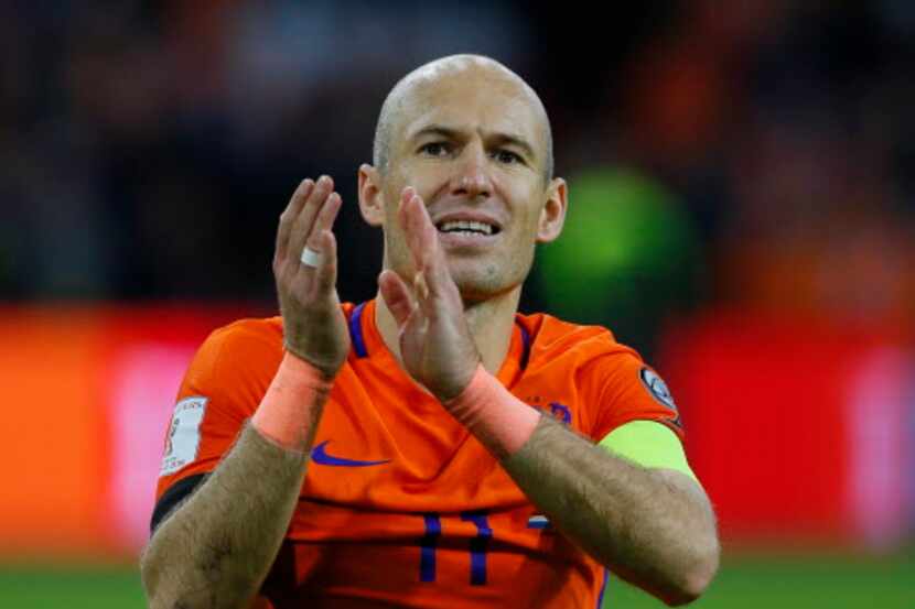 Arjen Robben dijo adiós a la selección de Holanda. Foto AP
