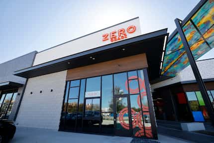 Zero Gradi, a dessert shop, is a few doors down from 400 Gradi in McKinney. Both restaurants...