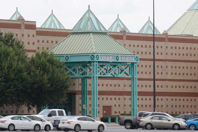 Exterior of Vista Ridge Mall in Lewisville on June 27, 2017. 