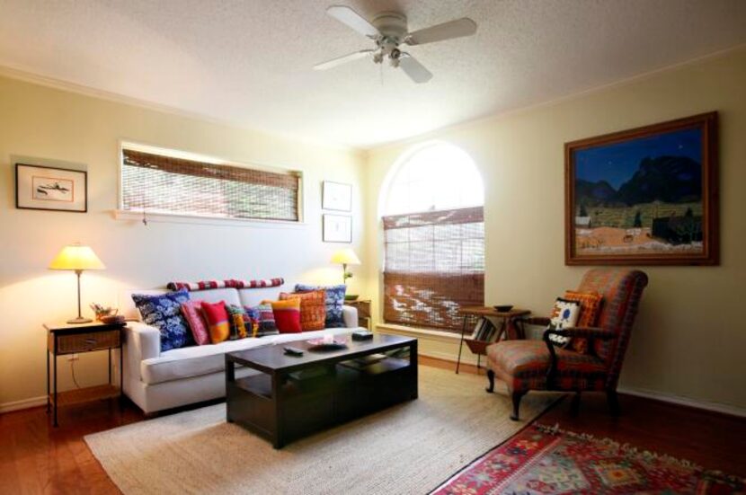 
The den and tv room of Sheila Brenner, on Thursday, June 06, 2014 in Dallas. Brenner has...