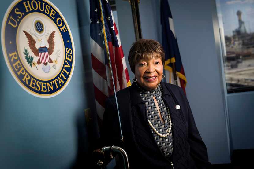 Rep. Eddie Bernice Johnson photographed at her office on Feb. 15, 2022 in Dallas. Johnson,...