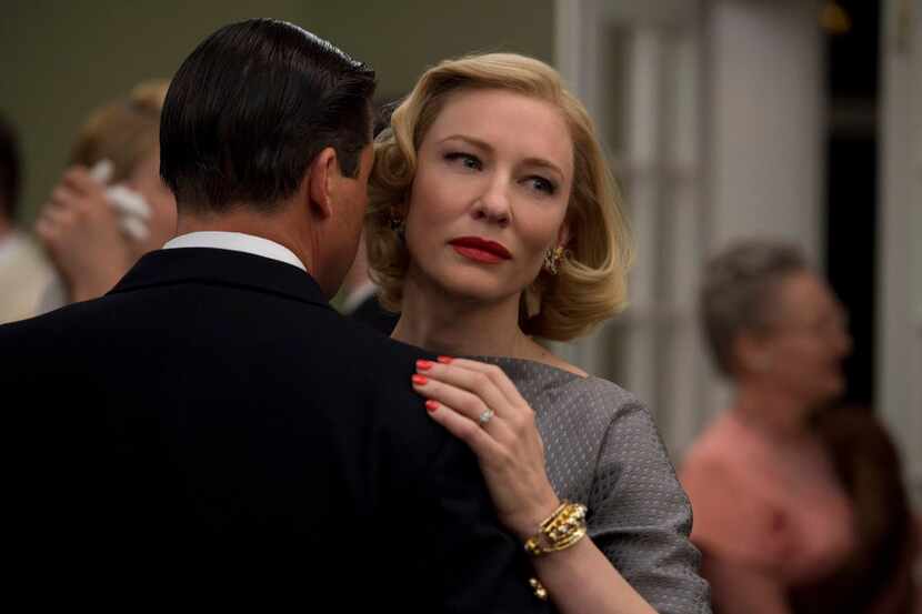 Kyle Chandler and Cate Blanchett in "Carol." (Wilson Webb/The Weinstein Company via AP)